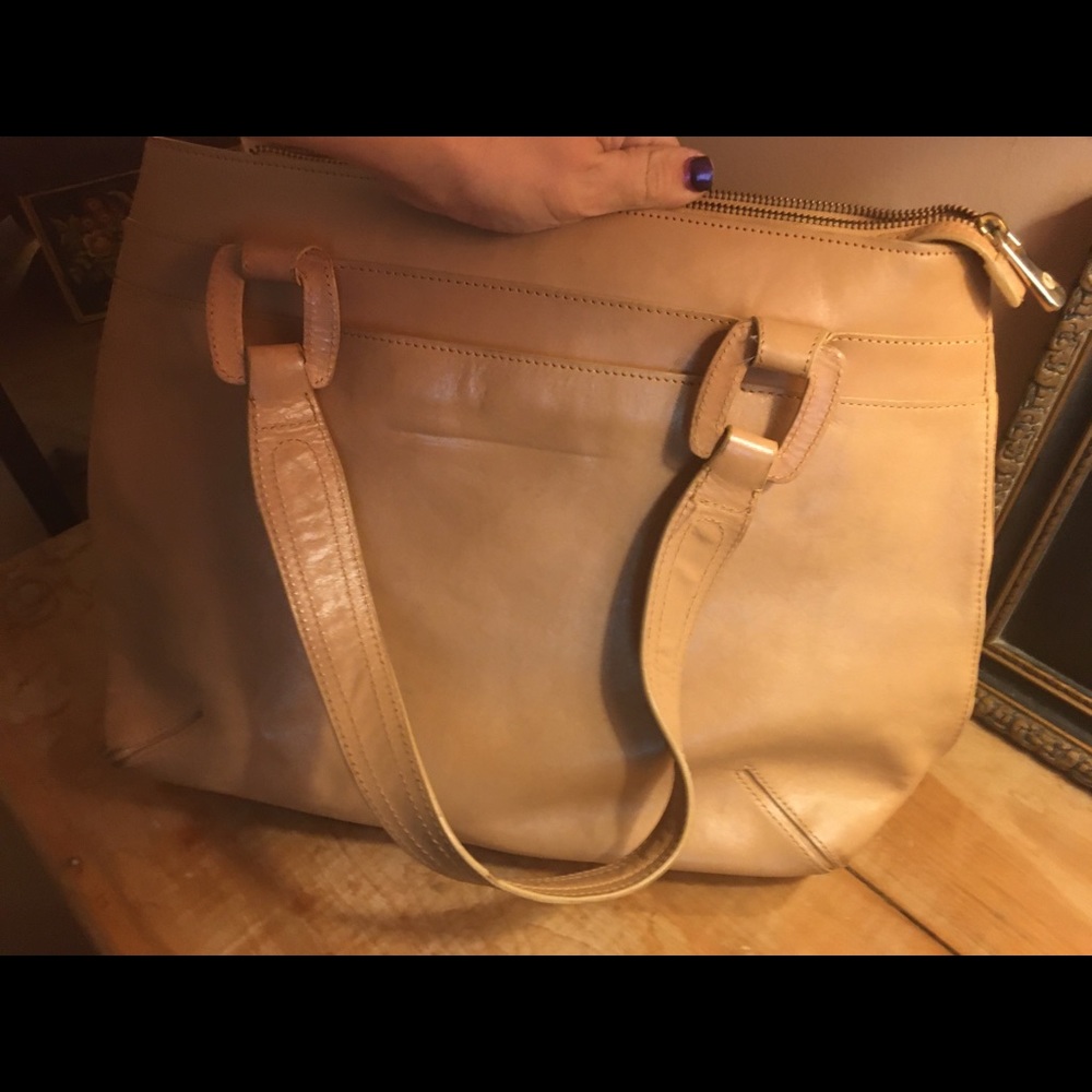 Soft gently used leather purse.